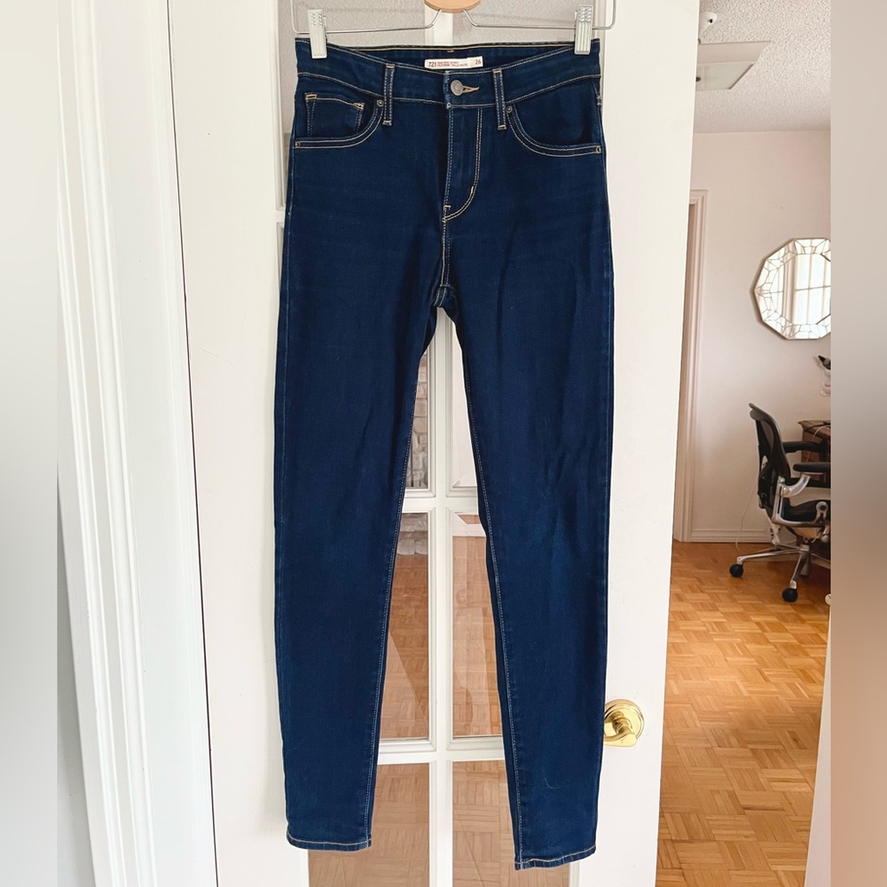 Levi’s 721 jeans - high rise - dark blue W26 L32